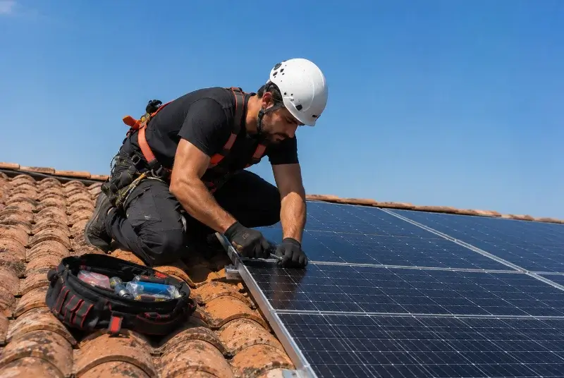 Maintenance et monitoring de panneaux solaires à Urmatt